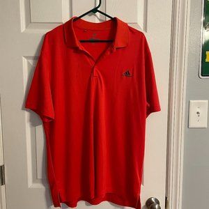 Men's Adidas Golf Performance Polo in Red